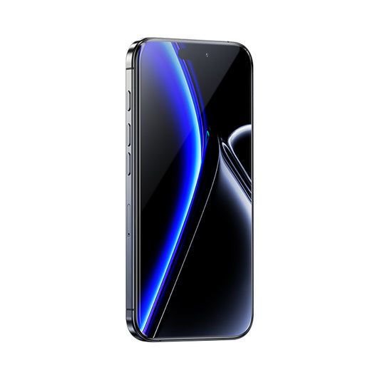 Apple iPhone 16 Pro Max Benks Glass Warrior Safir Coating Ultra İnce Cam Ekran Koruyucu Siyah