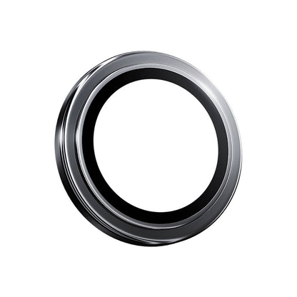 Apple iPhone 16 Pro Max Benks Parlama Önleyici Glass Warrior Metal Kamera Lens Koruyucu Siyah
