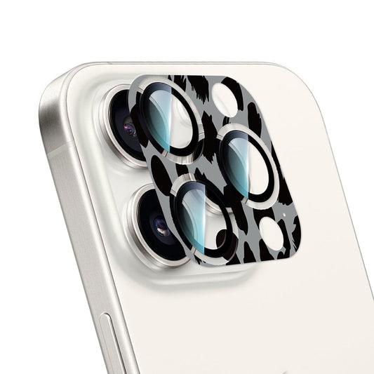 Apple iPhone 16 Pro Max CaseWorld Crystal Color Serisi Full Kamera Lens Koruyucu Gri