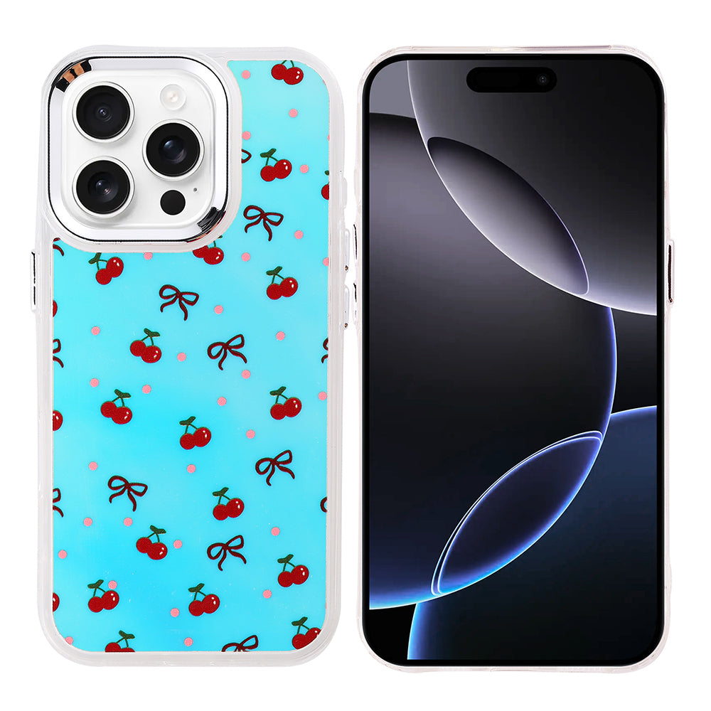 Apple iPhone 16 Pro Max Airbag Design Zore Hadra Cover Cherry