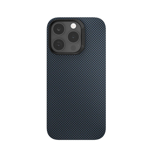 Apple iPhone 16 Pro Max Kılıf M-safe Şarj Özellikli Benks ArmorTint Serisi ArmorAir Kevlar Kapak Mavi