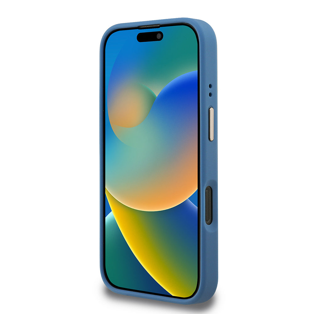Apple iPhone 16 Pro Max Kılıf Guess Orjinal Lisanslı PU Deri 4G Desenli Metal Büyük 4G ve Yazı Logolu Kamera Standlı Kapak Pembe