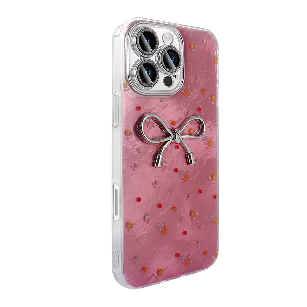 Apple iPhone 16 Pro Max Case Camera Protection Figured Zore Ponti Silicone Cover Lilac 