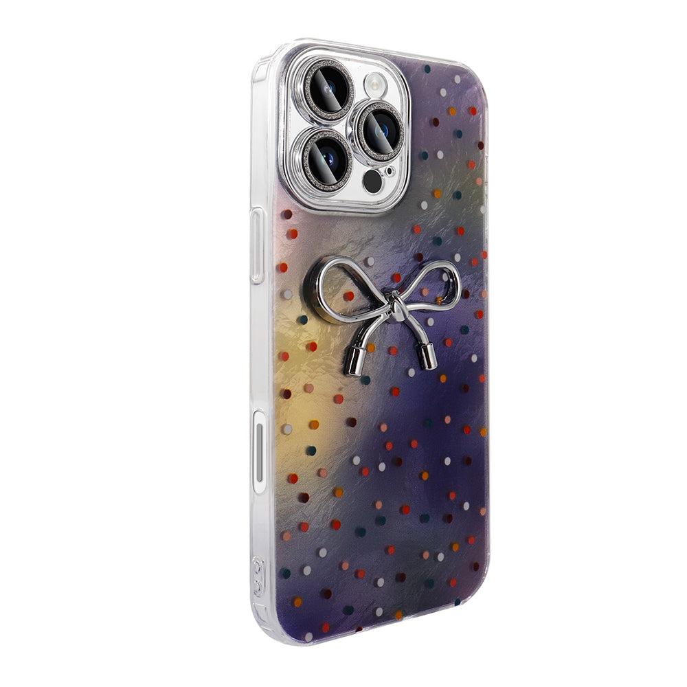 Apple iPhone 16 Pro Max Case Camera Protection Figured Zore Ponti Silicone Cover White 