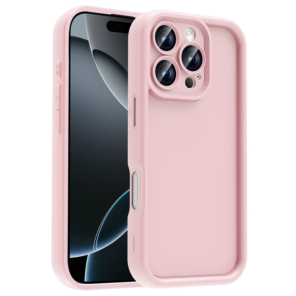 Apple iPhone 16 Pro Max Case Camera Protection Zore Pineapple Cover Black