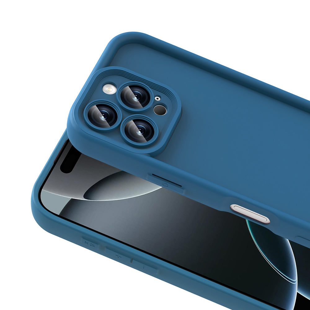 Apple iPhone 16 Pro Max Case Camera Protection Zore Pineapple Cover Dark Green