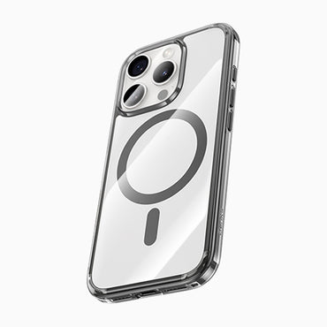 Apple iPhone 16 Pro Max Kılıf M-safe Şarj Özellikli Airbagli Şeffaf Benks LucentPro Serisi Kapak