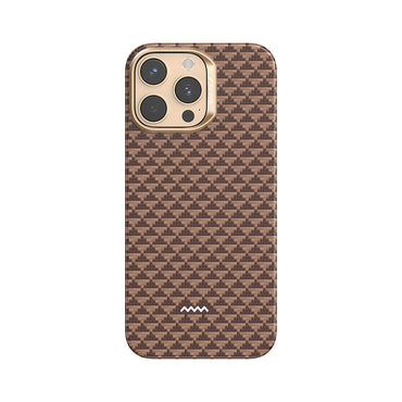 Apple iPhone 16 Pro Max Kılıf M-safe Şarj Özellikli Raptic Aramid Skin Origin Serisi Kapak Lacivert