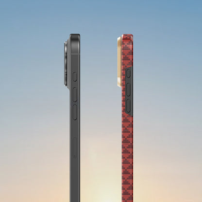 Apple iPhone 16 Pro Max Kılıf M-safe Şarj Özellikli Raptic Aramid Skin Origin Serisi Kapak Lacivert