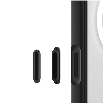 Apple iPhone 16 Pro Max Kılıf M-safe Şarj Özellikli Youngkit Macaroon Serisi Kapak Pembe
