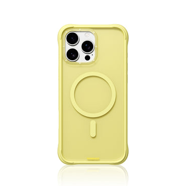 Apple iPhone 16 Pro Max Kılıf M-safe Şarj Özellikli Youngkit Macaroon Serisi Kapak Mavi