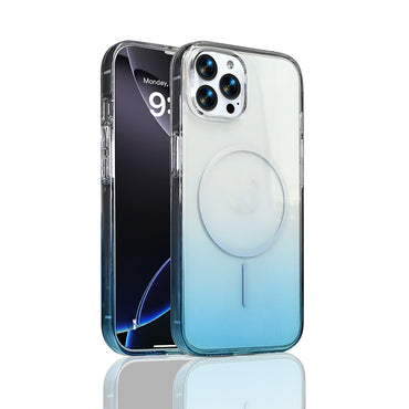 Apple iPhone 16 Pro Max Kılıf M-Safe Şarj Özellikli Zore Septik Silikon Kapak Siyah