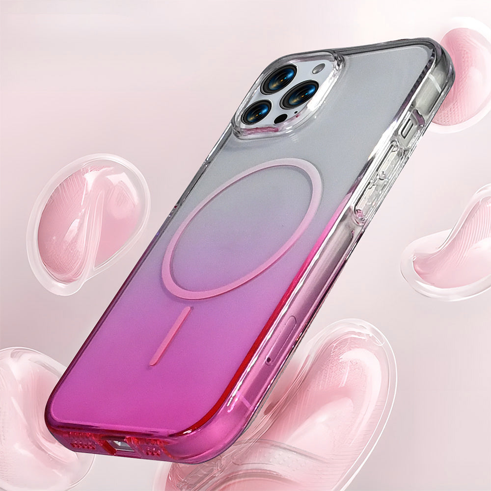 Apple iPhone 16 Pro Max Kılıf M-Safe Şarj Özellikli Zore Septik Silikon Kapak Turkuaz