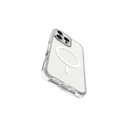 Apple iPhone 16 Pro Max Kılıf M-safe Şarj Özellikli Airbag Tasarımlı Raptic Clear Serisi Şeffaf Kapak Siyah