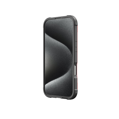 Apple iPhone 16 Pro Max Kılıf M-safe Şarj Özellikli Airbagli Raptic Shield Serisi Şeffaf Arka Yüzey Kapak Colorful
