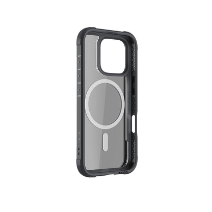Apple iPhone 16 Pro Max Kılıf M-safe Şarj Özellikli Airbagli Raptic Shield Serisi Şeffaf Arka Yüzey Kapak Yeşil