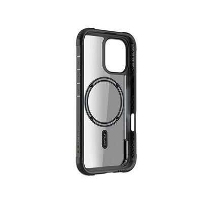 Apple iPhone 16 Pro Max Kılıf M-safe Şarj Özellikli Airbagli Raptic Shield Serisi Şeffaf Arka Yüzey Kapak Colorful