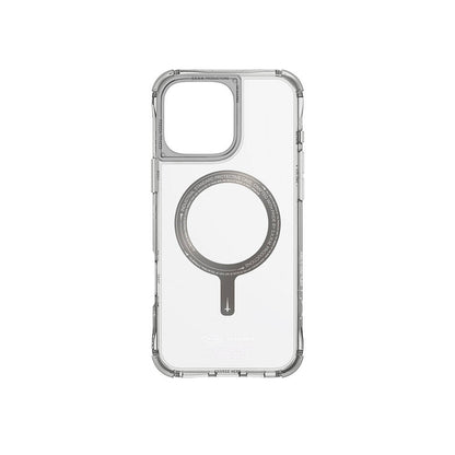 Apple iPhone 16 Pro Max Kılıf M-safe Şarj Özellikli Airbagli Şeffaf SkinArma Saido Prime Kapak Titanyum