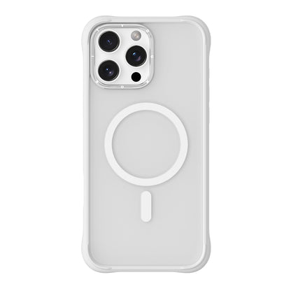 Apple iPhone 16 Pro Max Kılıf M-safe Şarj Özellikli Airbagli Youngkit Dynamic 2 Serisi Kapak Beyaz