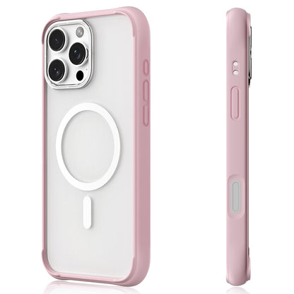 Apple iPhone 16 Pro Max Kılıf M-safe Şarj Özellikli Airbagli Youngkit Dynamic 2 Serisi Kapak Beyaz