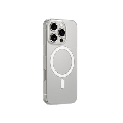 Apple iPhone 16 Pro Max Kılıf M-safe Şarj Özellikli Amazingthing Minimal Air Serisi Kapak Siyah