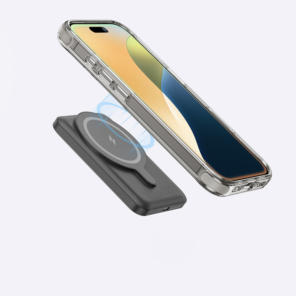 Apple iPhone 16 Pro Max Kılıf M-safe Şarj Özellikli Amazingthing Omni Serisi Kapak Rose Gold
