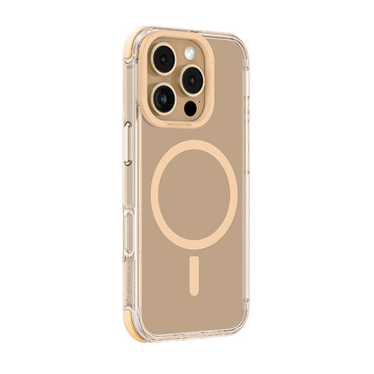 Apple iPhone 16 Pro Max Kılıf M-safe Şarj Özellikli Amazingthing Omni Serisi Kapak Gri
