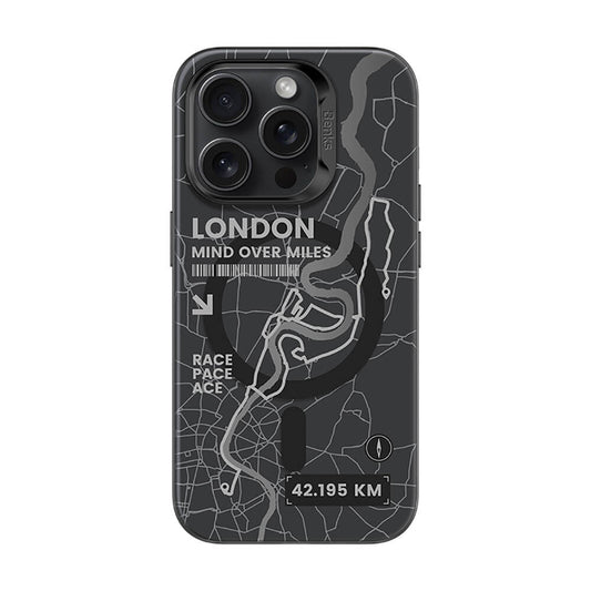 Apple iPhone 16 Pro Max Kılıf M-safe Şarj Özellikli Benks City Serisi Kapak Siyah