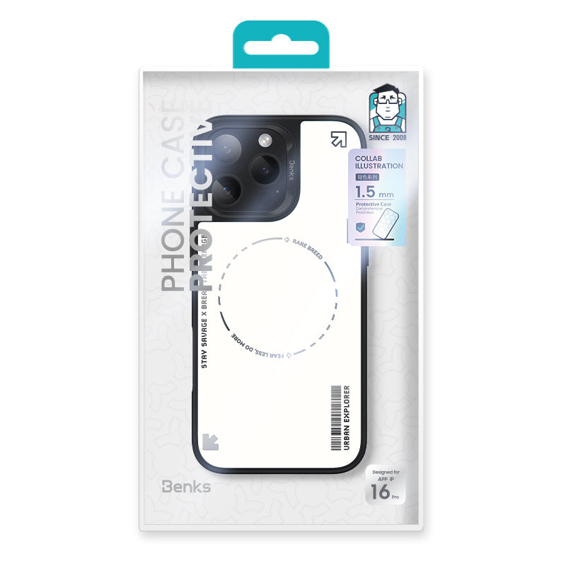 Apple iPhone 16 Pro Max Kılıf M-safe Şarj Özellikli Benks Dynamic Basis Kapak Siyah