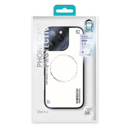 Apple iPhone 16 Pro Max Kılıf M-safe Şarj Özellikli Benks Dynamic Basis Kapak Siyah
