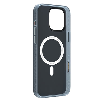 Apple iPhone 16 Pro Max Kılıf M-safe Şarj Özellikli Kamera Denetim Butonlu Youngkit Technology Serisi Kapak Gri