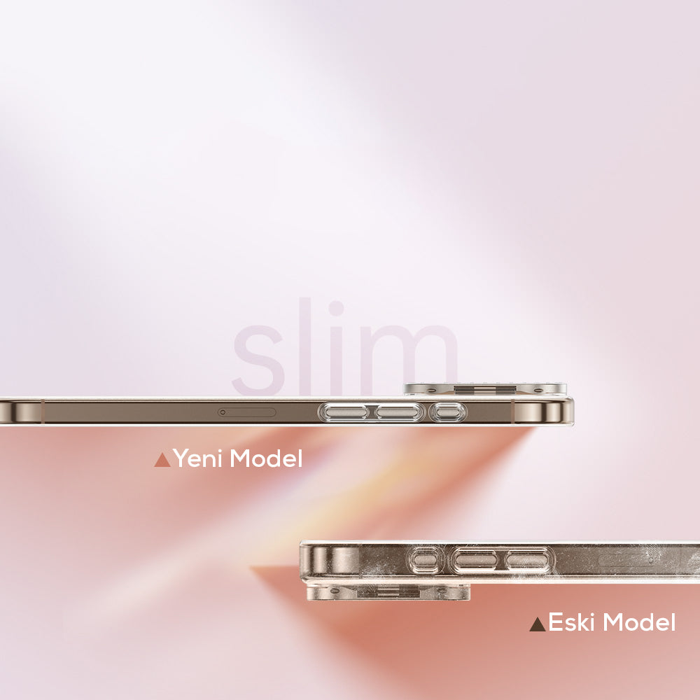 Apple iPhone 16 Pro Max Kılıf M-safe Şarj Özellikli Kamera Standlı Zore Estop Kapak Gold