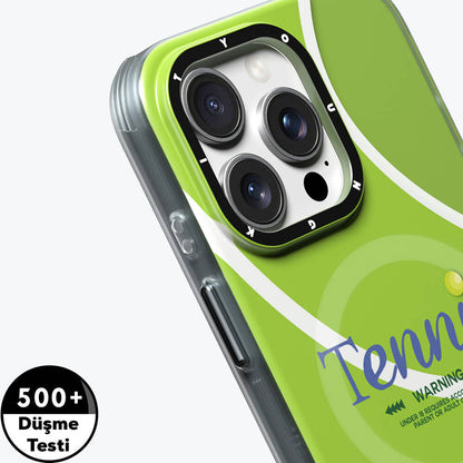 Apple iPhone 16 Pro Max Kılıf M-safe Şarj Özellikli Spor Tasarımlı Youngkit Dynamic Serisi Kapak Kahverengi