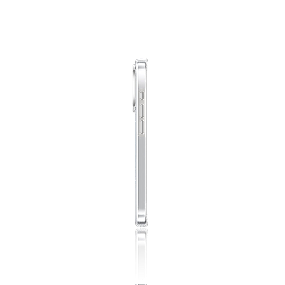 Apple iPhone 16 Pro Max Kılıf M-safe Şarj Özellikli Standlı Pynana Dancing Streamer Serisi Kapak Mor