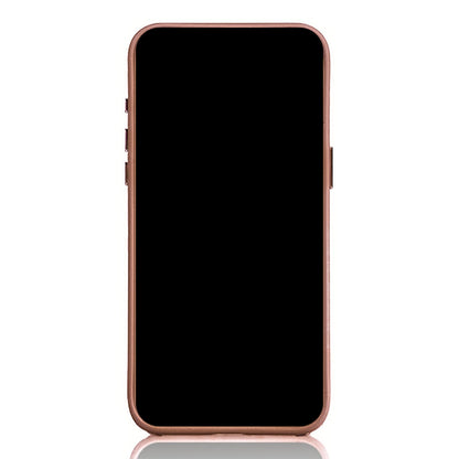Apple iPhone 16 Pro Max Kılıf M-safe Şarj Özellikli Standlı Suni Deri Tasarımlı Pynana Dancing Circle Serisi Kapak Siyah