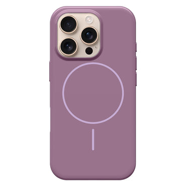 Apple iPhone 16 Pro Max Kılıf M-safe Şarj Özellikli Wlons Frego Kapak Mor