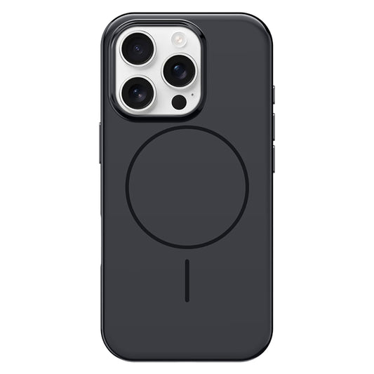 Apple iPhone 16 Pro Max Kılıf M-safe Şarj Özellikli Wlons Frego Kapak Siyah
