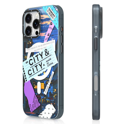 Apple iPhone 16 Pro Max Kılıf M-safe Şarj Özellikli Youngkit A-City Serisi Kapak Pembe