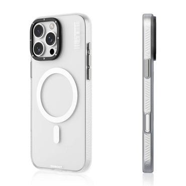 Apple iPhone 16 Pro Max Case M-safe Charging Feature Youngkit Hidden Sand Series Cover White 