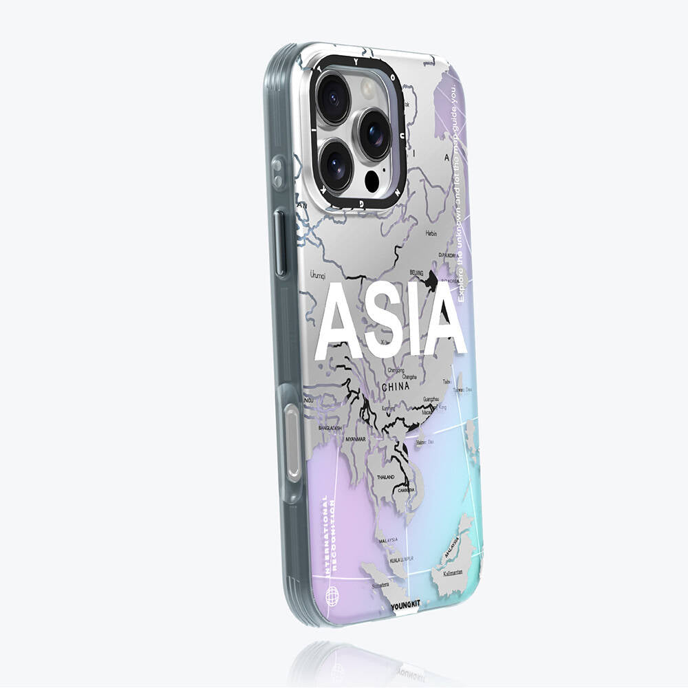 Apple iPhone 16 Pro Max Kılıf M-safe Şarj Özellikli Youngkit Universal Serisi Kapak Siyah
