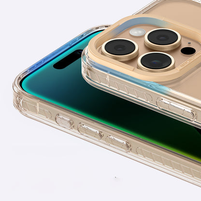 Apple iPhone 16 Pro Max Kılıf M-safe Şarj Özellikli Yüzük Standlı Amazingthing Titan Pro Serisi Kapak Gri