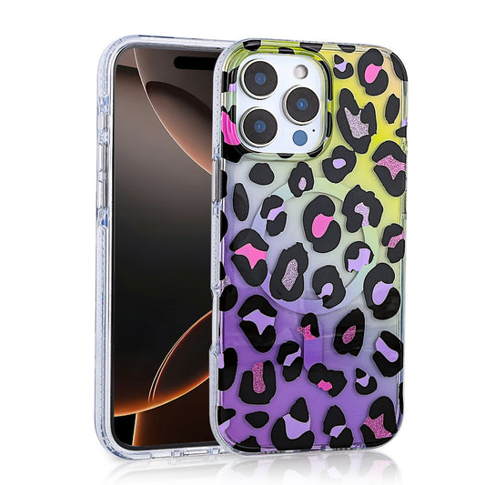 Apple iPhone 16 Pro Max Kılıf M-safe Şarj Özellikli Zore Jago Kapak Colorful