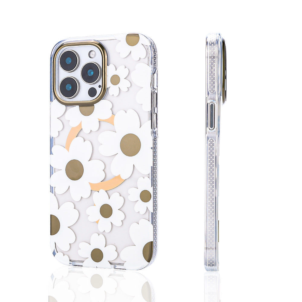 Apple iPhone 16 Pro Max Kılıf M-safe Şarj Özellikli Zore Papat Kapak Turuncu