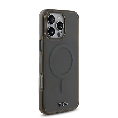 Apple iPhone 16 Pro Max Kılıf TUMI Orjinal Lisanslı M-safe Şarj Özellikli Airbagli Transparan Kapak Haki