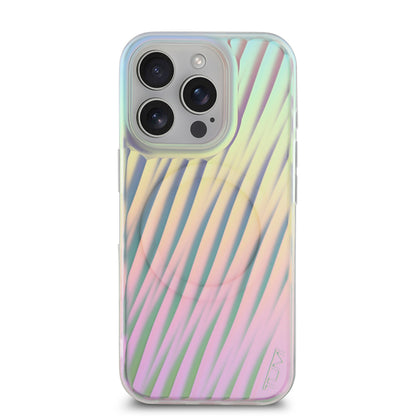 Apple iPhone 16 Pro Max Kılıf TUMI Orjinal Lisanslı M-safe Şarj Özellikli Transparan Kapak Colorful