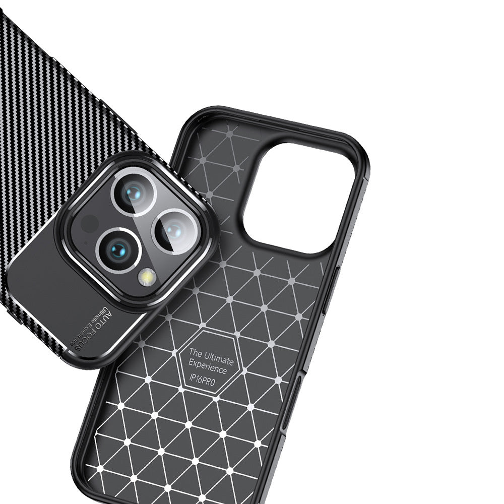 Apple iPhone 16 Pro Max Kılıf Zore Negro Silikon Kapak Siyah