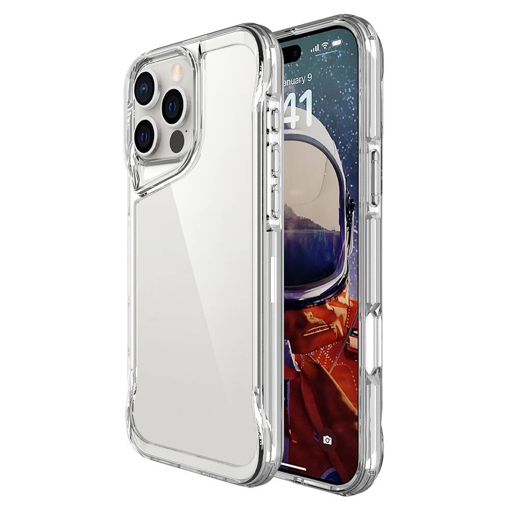 Apple iPhone 16 Pro Max Case Zore T-Max Transparent Cover
