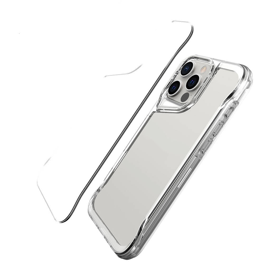 Apple iPhone 16 Pro Max Case Zore T-Max Transparent Cover
