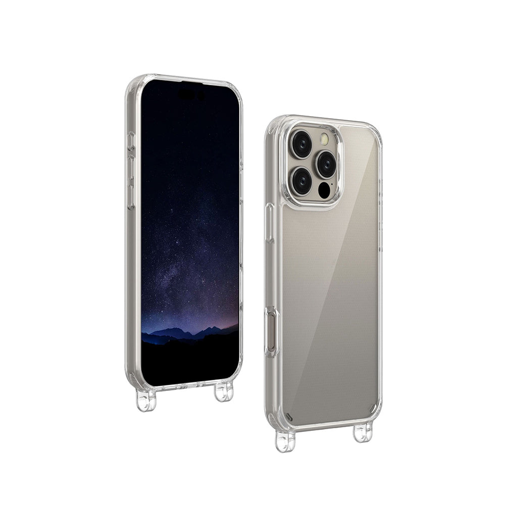 Apple iPhone 16 Pro Max Case Zore X-Rop Transparent Cover