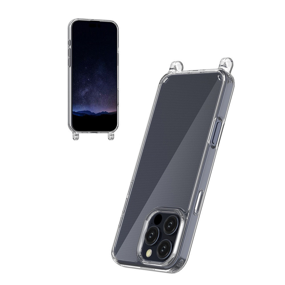 Apple iPhone 16 Pro Max Case Zore X-Rop Transparent Cover